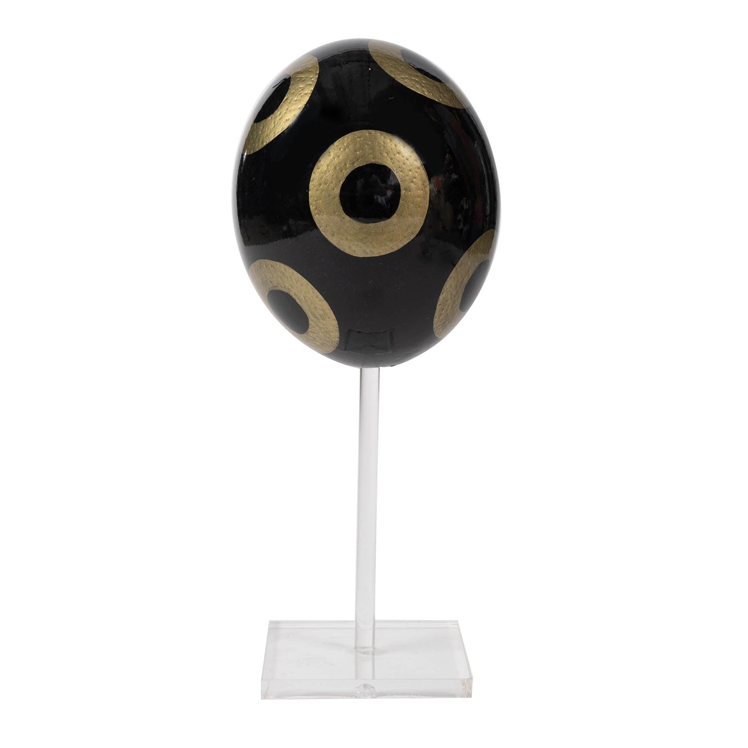 Ostrich Egg Stand - Perspex - 15"