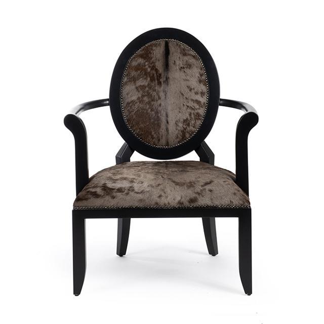 Wildebeest Hide Manhattan Chair